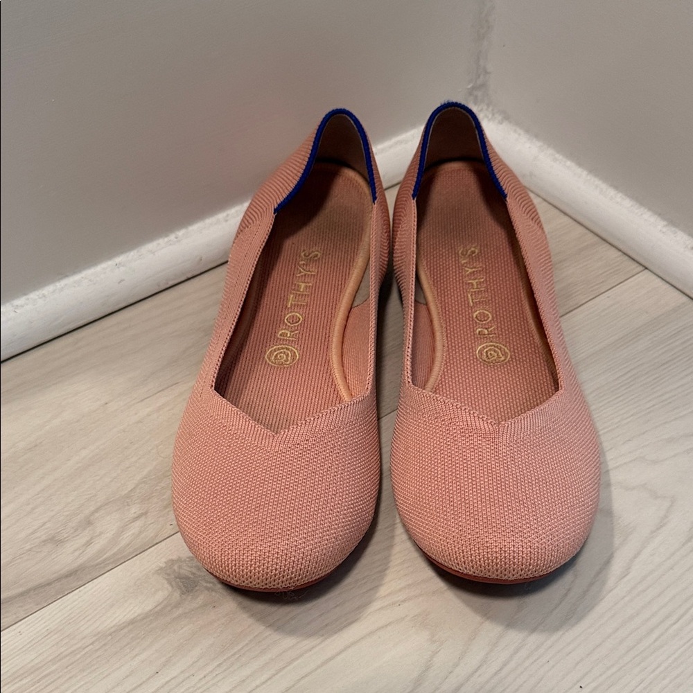Rothy's Peach/Coral Women's Flats